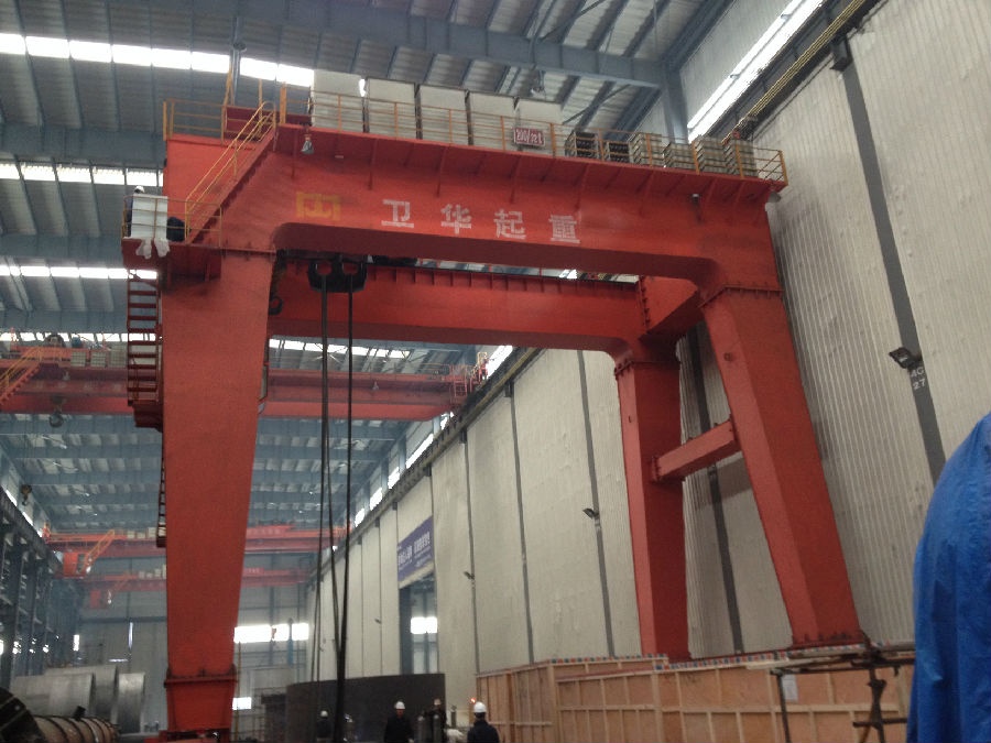 南京某冶金公司安装门式起重机安全监控系统一